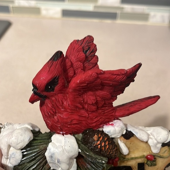 Jubilee Giftware Cardinal Noel Plaque Sign Resin Christmas Holiday In/Outdoor‎ - Picture 5 of 7